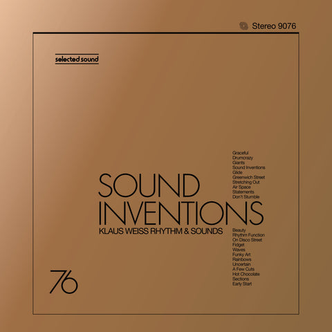 KLAUS WEISS RHYTHM AND SOUNDS - Sound Inventions (Selected Sound) ((Vinyl))