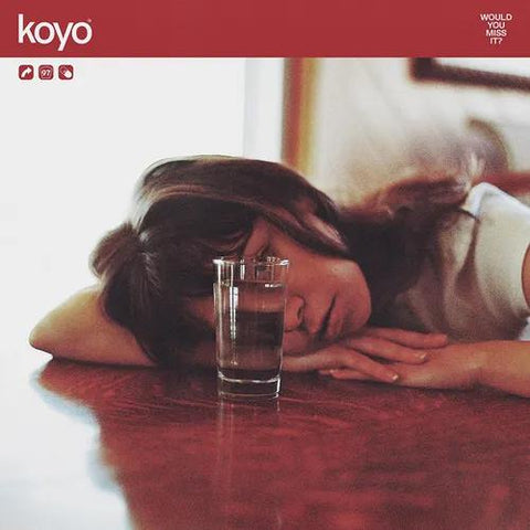 Koyo - Would You Miss It? (Clear W/ Maroon Splatter Colored Vinyl) ((Vinyl))