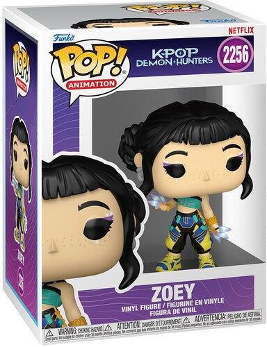 KPop Demon Hunters - Funko POP! Anime: KPop Demon Hunters - Zoey (KPDH) (Vinyl Figure, Collectible) ((Action Figure))