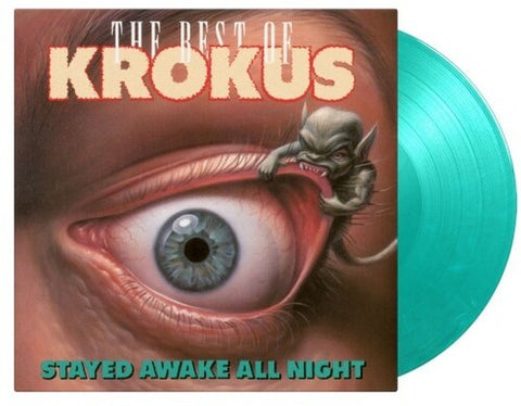 Krokus - Stayed Awake All Night: The Best Of (Limited Edition, 180 Gram Translucent Green & White Marble Colored Vinyl) [Import] ((Vinyl))
