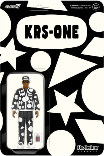 Krs-one - Super7 - KRS-One - ReAction Figures Wv2 - KRS-1 (Self Destruction) (Collectible, Action Figure) ((Action Figure))