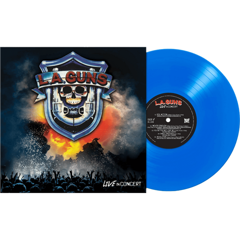 L.A. Guns - Live In Concert (Colored Vinyl, Blue, Limited Edition) ((Vinyl))