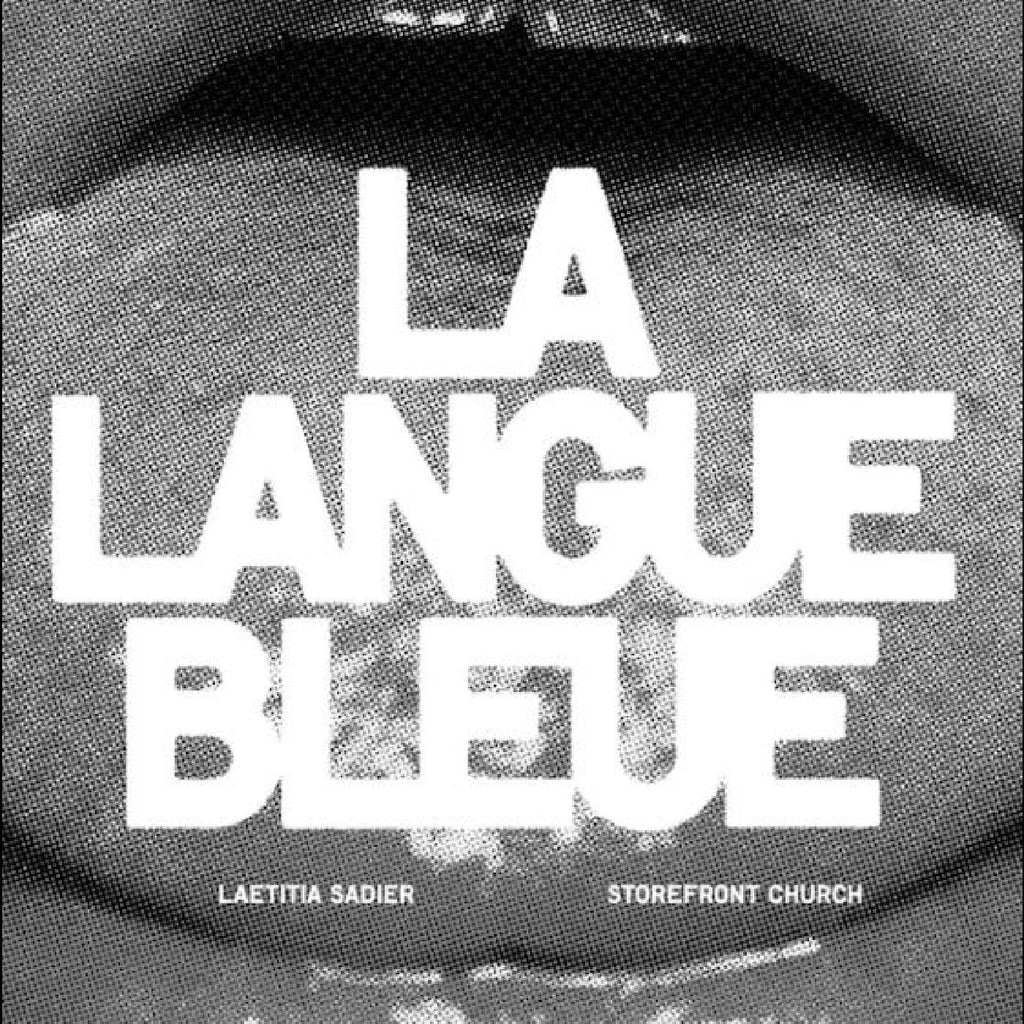 Laetitia & Storefront Church Sadier - La Langue Bleue ((Vinyl))