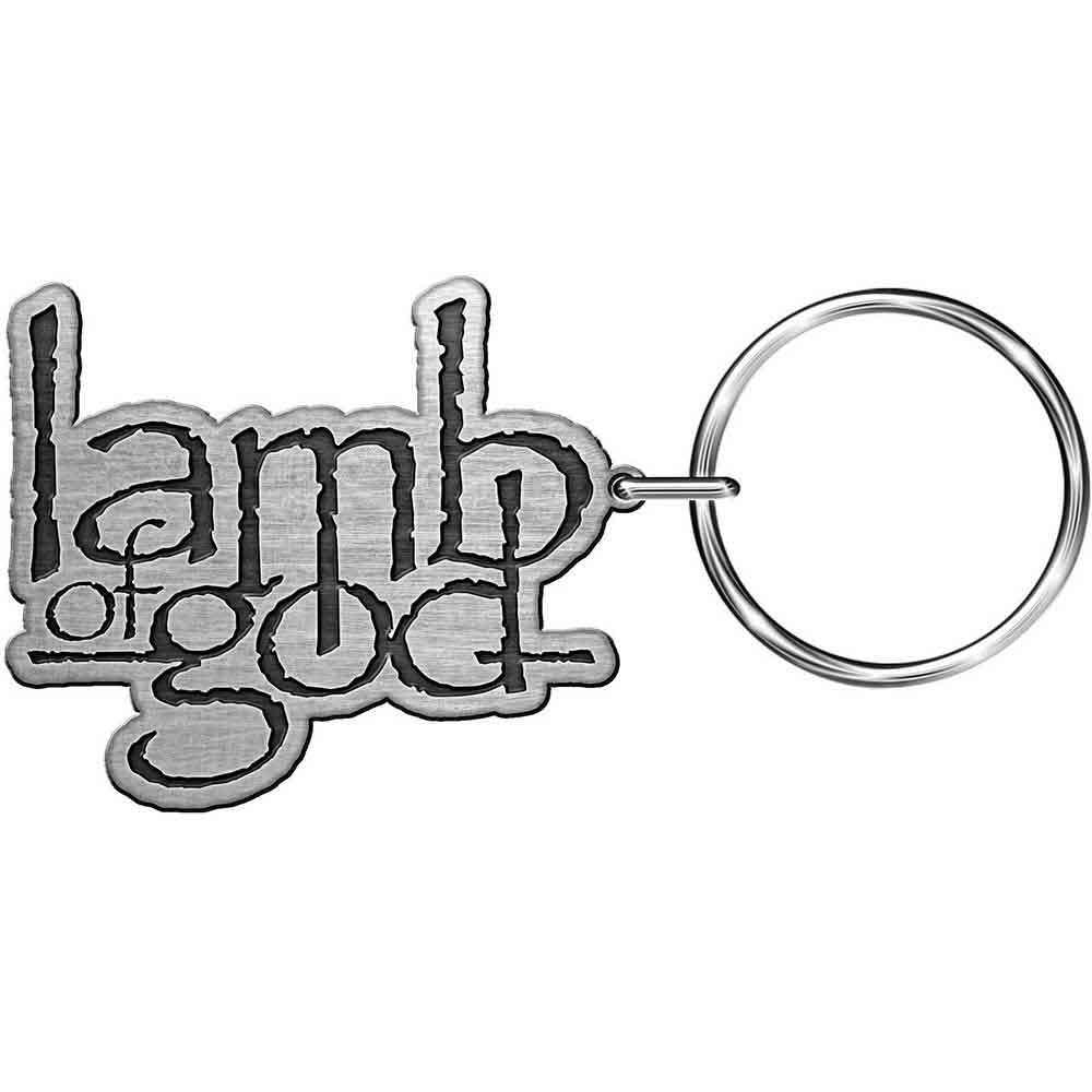 Lamb Of God - Logo (()) White