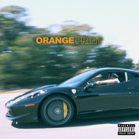 Larry June - Orange Print (Transparent Orange Vinyl) [Explicit Content] ((Vinyl))