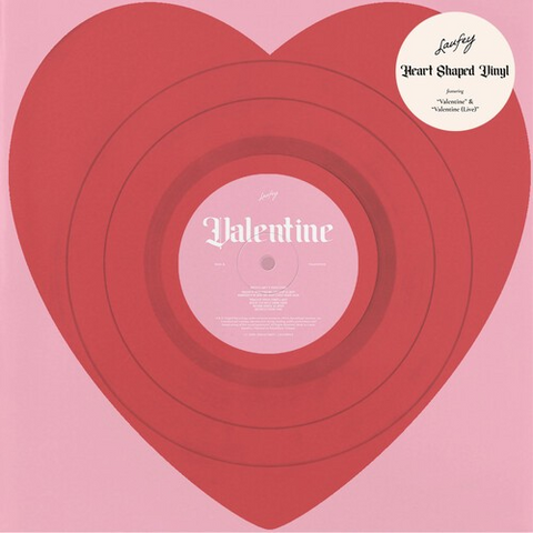 Laufey - Valentine (Indie Exclusive, Colored Vinyl, Red, Foil Embossed / Foil Stamped) ((Vinyl))