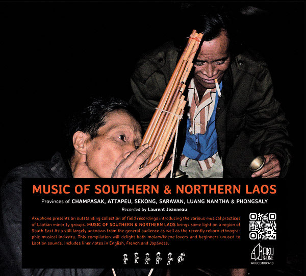 LAURENT JEANNEAU - Music of Southern and Northern Laos ((CD))