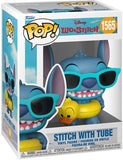 Lilo & Stitch - FUNKO POP! Disney: Lilo & Stitch - Stitch With Tube (Vinyl Figure, Collectible) ((Action Figure))