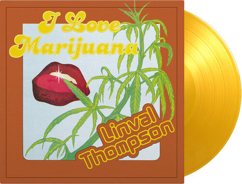 Linval Thompson - I Love Marijuana (Limited Edition, 180 Gram Translucent Yellow Colored Vinyl) [Import] ((Vinyl))