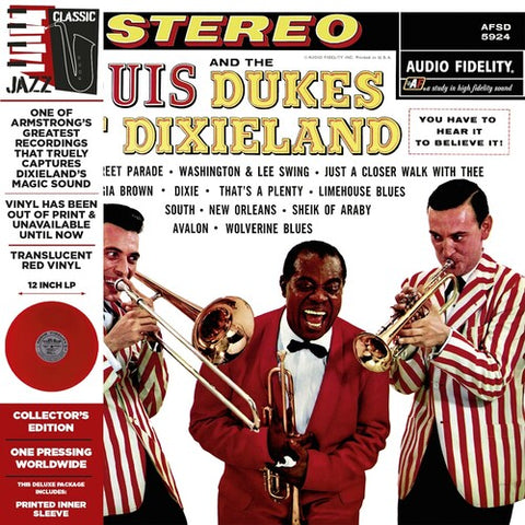 Louis Armstrong - Louis Armstrong and the Dukes of Dixieland (Colored Vinyl, Deluxe Edition, Limited Edition, Red, Remastered) ((Vinyl))
