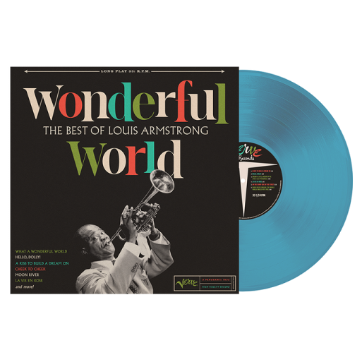 Louis Armstrong - Wonderful World: The Best Of Louis Armstrong (Limited Edition, Blue Vinyl) ((Vinyl))