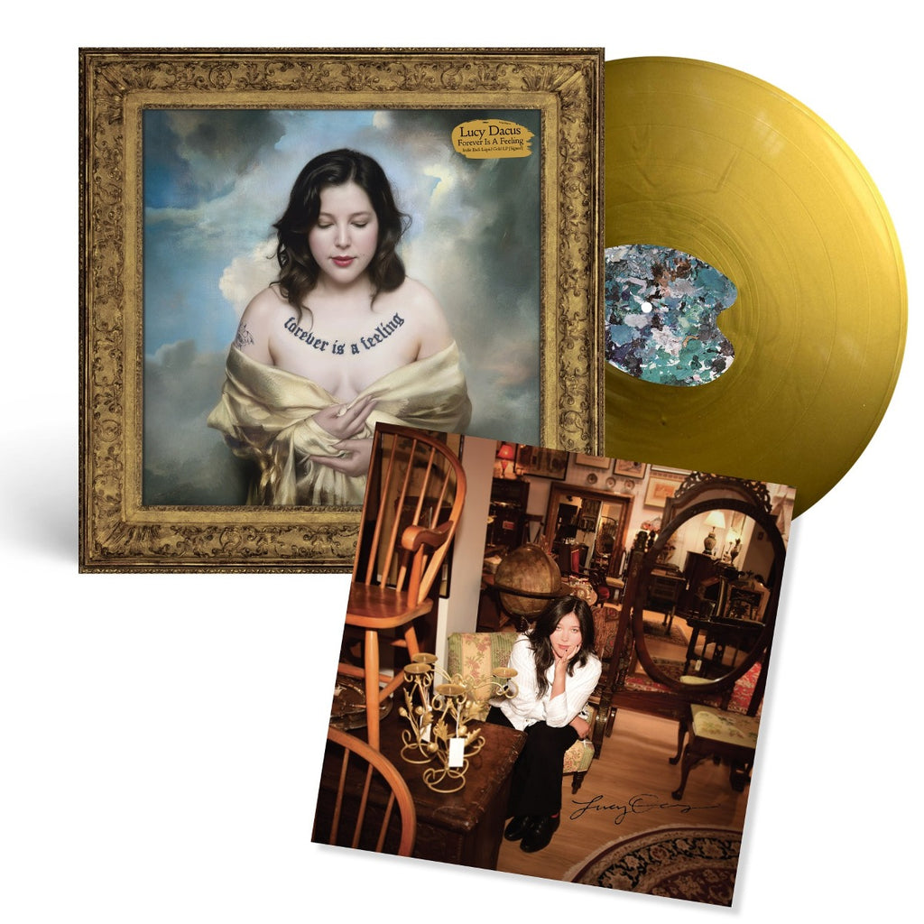Lucy Dacus - Forever Is A Feeling (Indie Exclusive, Limited Edition, Liquid Gold Colored Vinyl, Autographed / Star Signed) ((Vinyl))