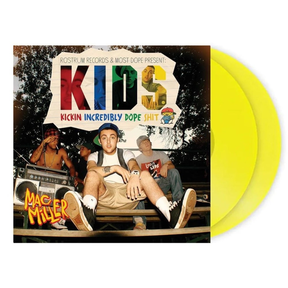 Mac Miller - K.I.D.S. (Limited Edition, Translucent Yellow Colored Vinyl) (2 Lp's) ((Vinyl))