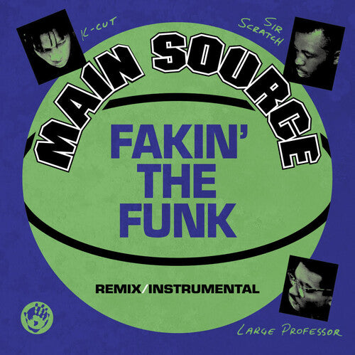 Main Source - Fakin' The Funk (Remix) / Fakin' The Funk (Instrumental) (7" Single) ((Vinyl))