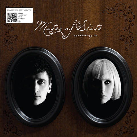 Mates of State - Re-Arrange Us (Blue Vinyl) ((Vinyl))