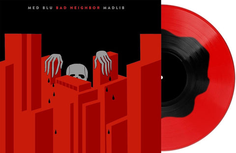 Med/Blu/Madlib - Bad Neighbor (Red & Black Colored Vinyl) ((Vinyl))