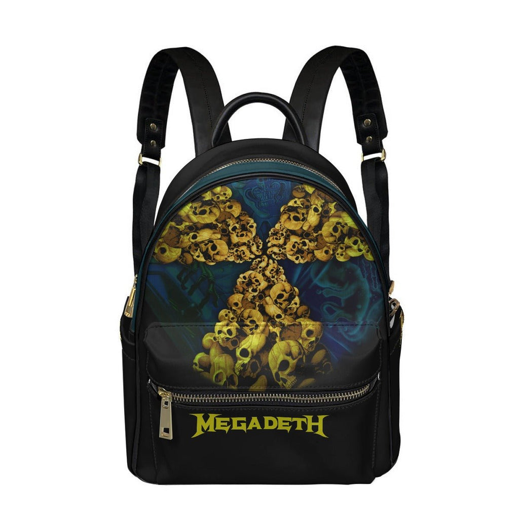 Megadeth Mini Backpack- Vegan Leather