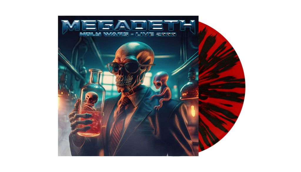 Megadeth - Holy Wars - Live 2000 (Red W/ Black Splatter Vinyl) ((Vinyl))