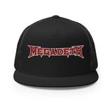 Megadeth - Logo Flat Brim Trucker Hat