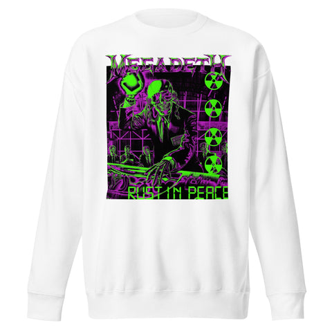 Megadeth Neon Rust in Peace Jumbo Print Sweatshirt