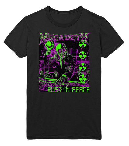 Megadeth Neon Rust T-Shirt