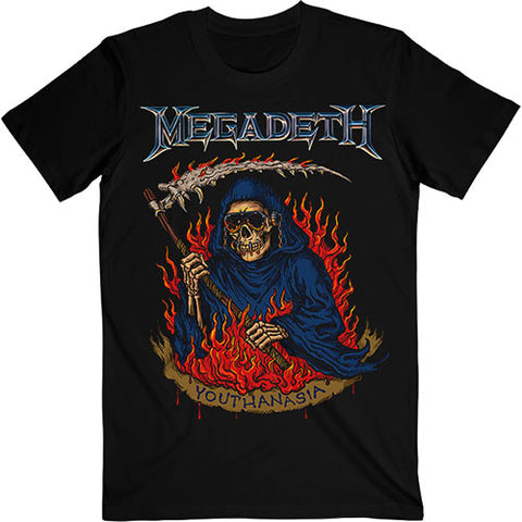 Megadeth - Youthanasia Flames (()) Black