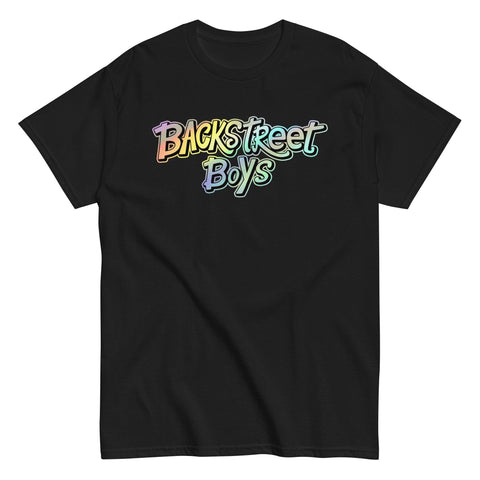 MerchMoment - Backstreet Boys - Gradient Logo T-Shirt (())