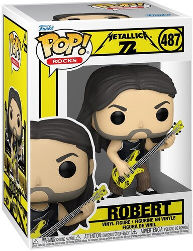 Metallica - Funko POP! Rocks: Metallica - Robert (72 Seasons) (Vinyl Figure, Collectible) ((Action Figure))