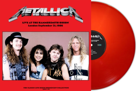 Metallica - Live at the Hammersmith Odeon, London, September 21st 1986 (180 Gram Red Vinyl) [Import] ((Vinyl))