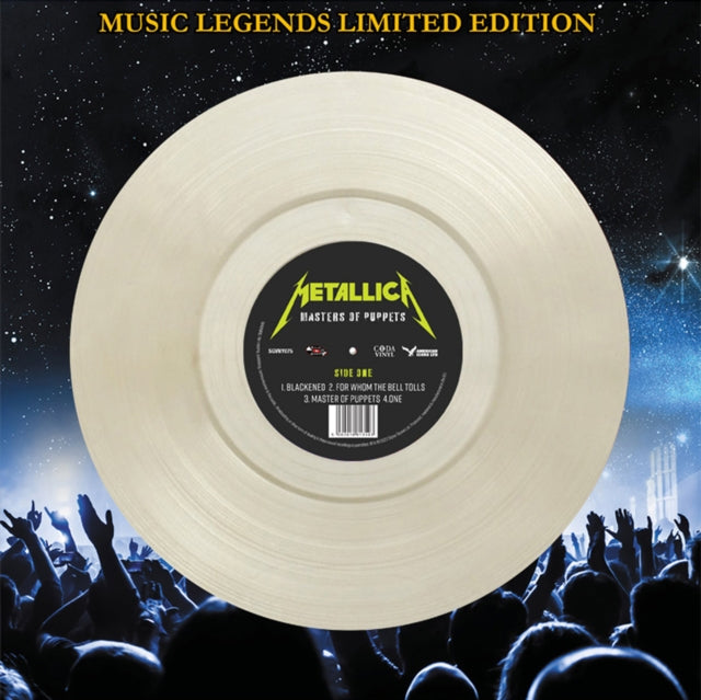 Metallica - Masters Of Puppets (Clear Vinyl) [Import] ((Vinyl))