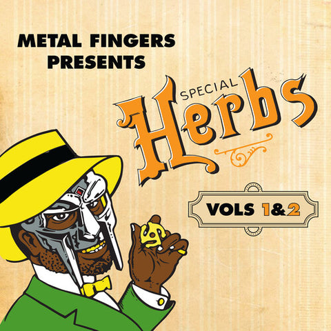 Mf Doom - Metal Fingers Presents: Special Herbs Vol. 1 & 2 (Orange Colored Vinyl) (2 Lp's) ((Vinyl))