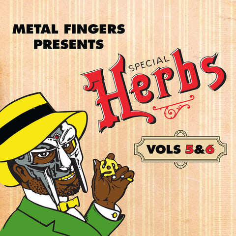 Mf Doom - Metal Fingers Presents: Special Herbs Vol. 5 & 6 (Limited Edition, Red Colored Vinyl) (2 Lp's) ((Vinyl))