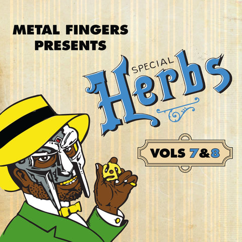 Mf Doom - Metal Fingers Presents: Special Herbs Vols. 7 & 8 (Sky Blue Colored Vinyl Gatefold 2Lp) ((Vinyl))