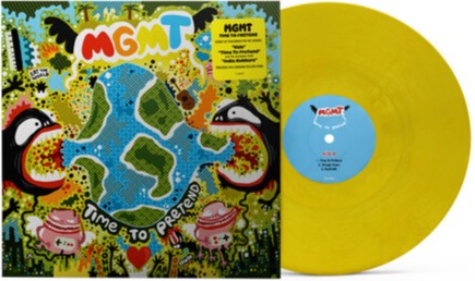 Mgmt - Time To Pretend (Banana Yellow Colored Vinyl, Extended Play) ((Vinyl))