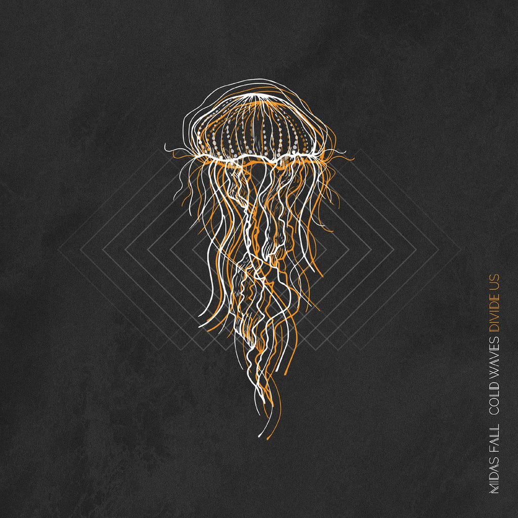 Midas Fall - Cold Waves Divide Us (CLEAR WITH ORANGE AND BLACK SPLATTER VINYL) ((Vinyl))