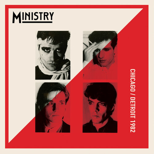 Ministry - Chicago/ Detroit 1982 (Red Marble Colored Vinyl) ((Vinyl))