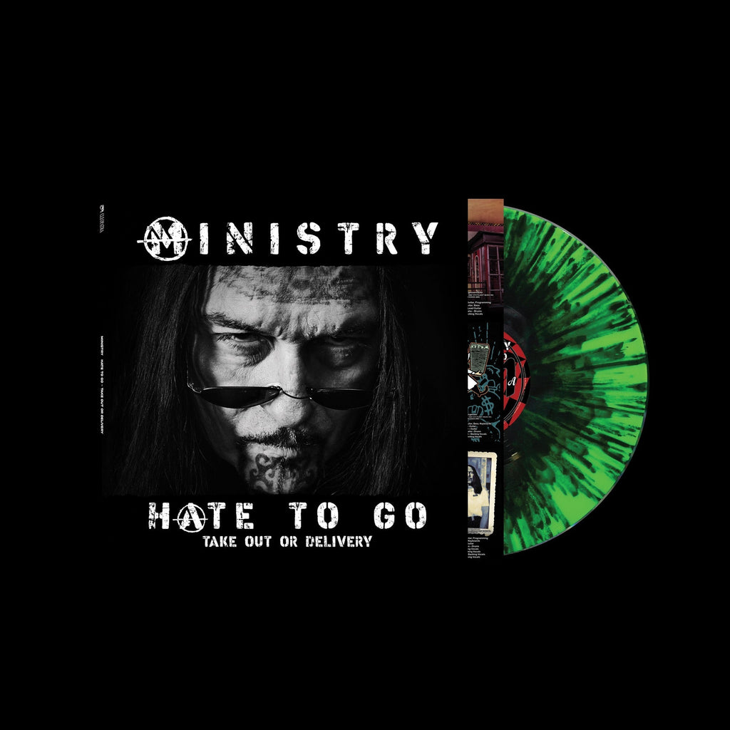 MINISTRY - Hate To Go - Take Out Or Delivery (Limited Edition) [Black/Green Splatter Vinyl] ((Vinyl))