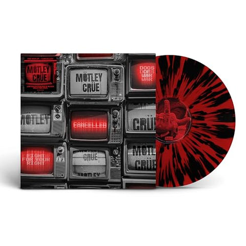 Motley Crue - Cancelled [Red/Black Splatter 12" EP] [45 RPM] ((Vinyl))