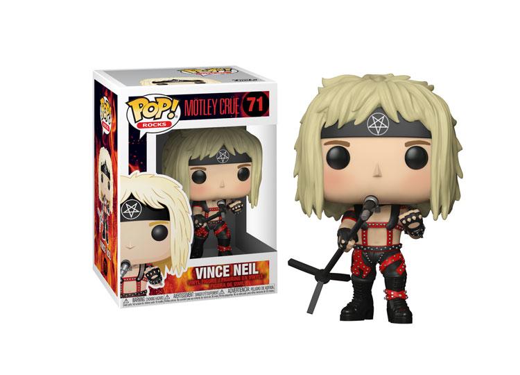 Motley Crue - Funko Pop Rocks: M?tley Cr?e-Vince Neil Collectible Figure, Multicolor ((Accessories))