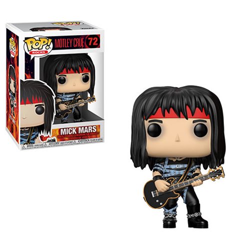 Motley Crue - Funko Pops Motley Crue - Mick Mars Collectible Figure, Multicolor ((Accessories))