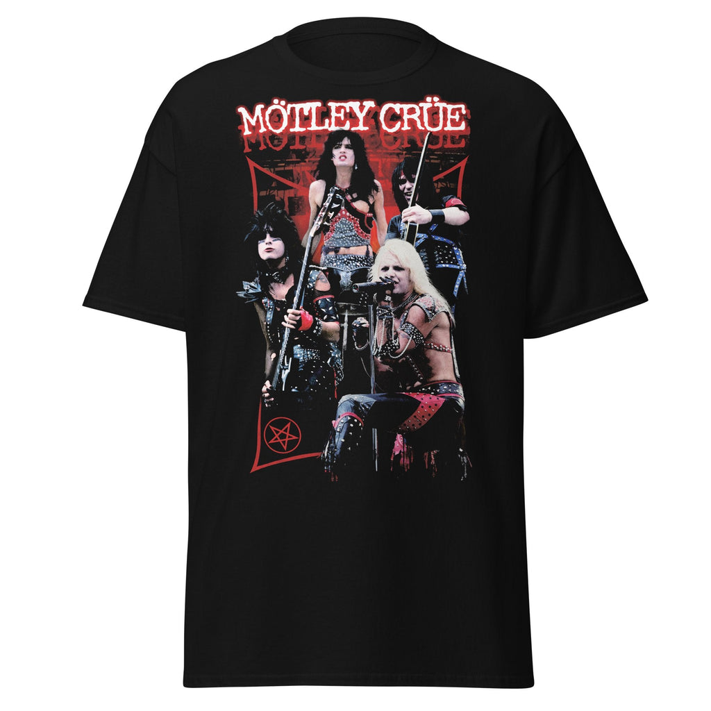 Motley Crue Live Jumbo Print T-shirt