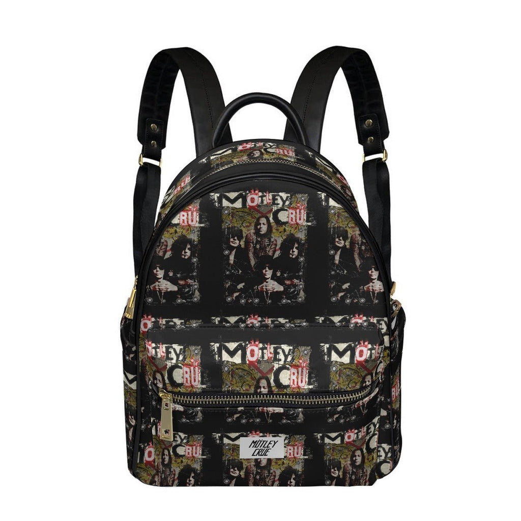 Motley Crue Mini Backpack- Vegan Leather