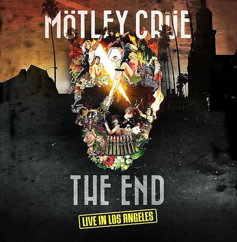 Motley Crue - The End: Live In Los Angeles (Limited Edition, Pink Snafu Colored Vinyl) (2 Lp's) ((Vinyl))