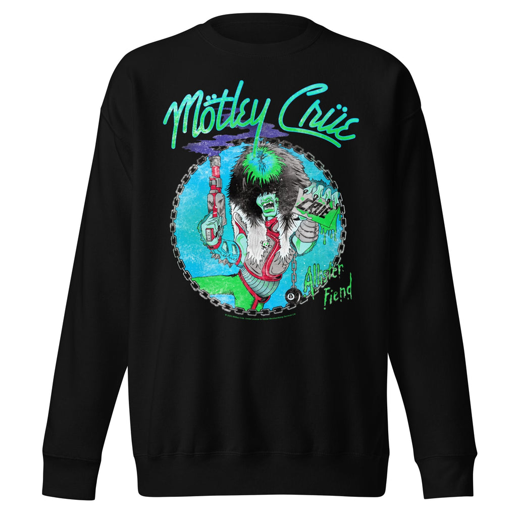 Motley Crue Turquoise Allister Jumbo Print Sweatshirt