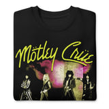 Motley Crue Yellow Girls Jumbo Print Sweatshirt