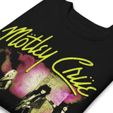 Motley Crue Yellow Girls Jumbo Print Sweatshirt