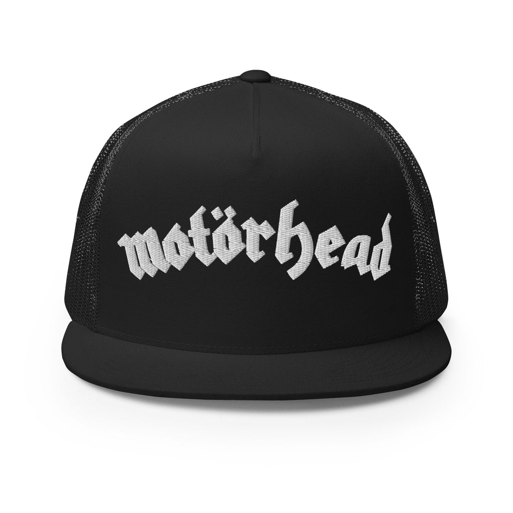 Motorhead - Logo Flat Brim Trucker Hat