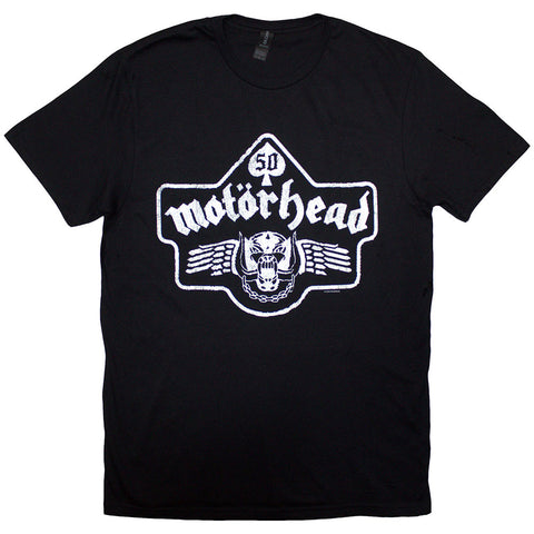 Motörhead - 50 Years Ace Wings Emblem (()) Black