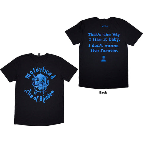 Motörhead - Ace Of Spades Lyric (()) Black