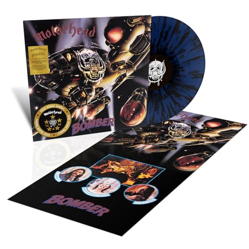 Motörhead - Bomber (50th Anniversary) [Dark Blue/Black Splatter LP] [Half-Speed] ((Vinyl))